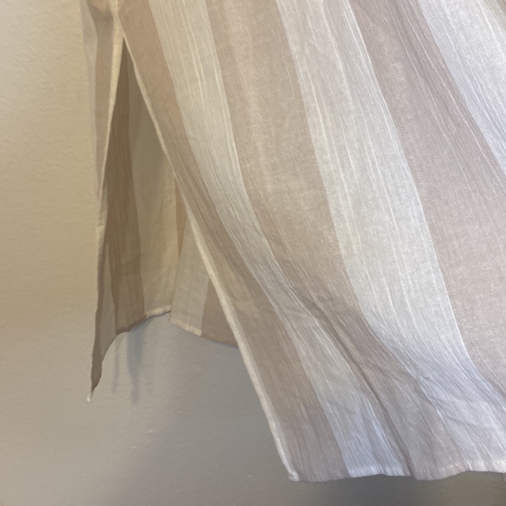 Universal Thread Striped Sheer Tunic / Bathing Su… - image 2